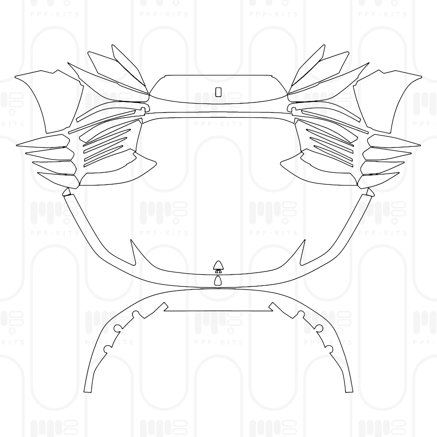Pre-Cut PPF Ferrari Daytona SP3 2025