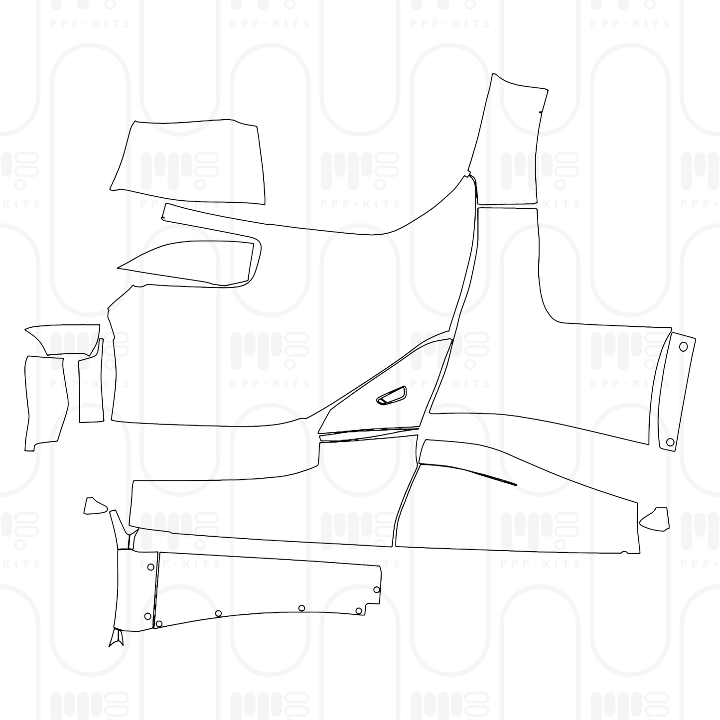 Pre-Cut PPF Ferrari Daytona SP3 2025