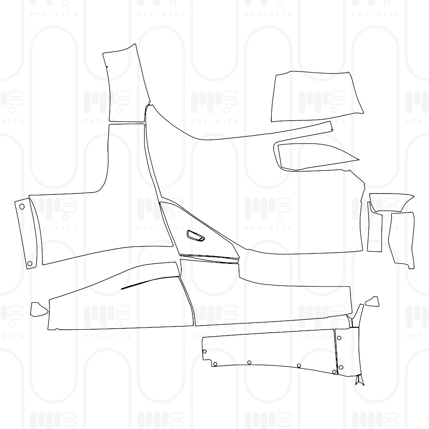 Pre-Cut PPF Ferrari Daytona SP3 2025
