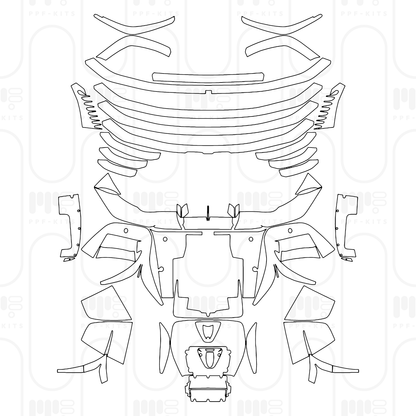 Pre-Cut PPF Ferrari Daytona SP3 2025