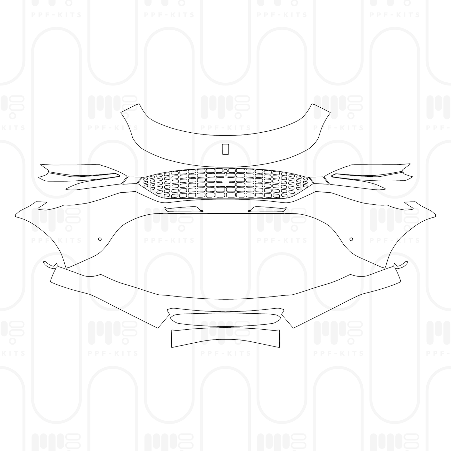 Pre-Cut PPF Ferrari Roma Spider 2025