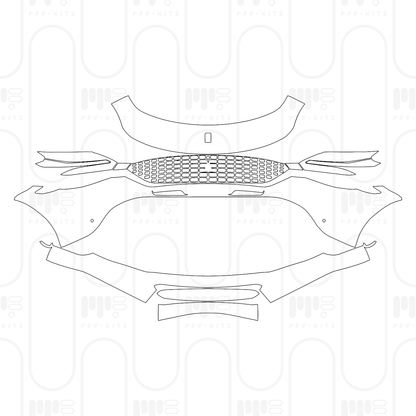 Pre-Cut PPF Ferrari Roma Spider 2025