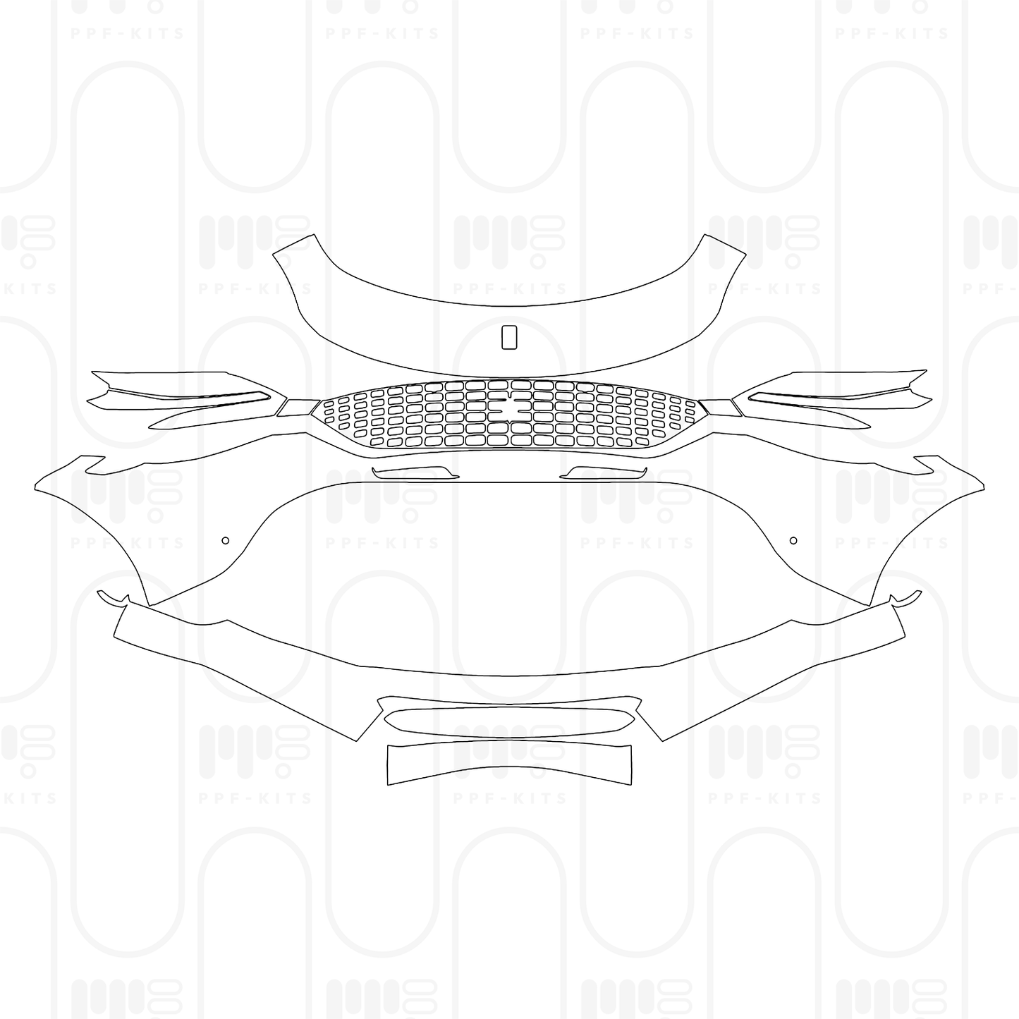 Pre-Cut PPF Ferrari Roma Spider 2025