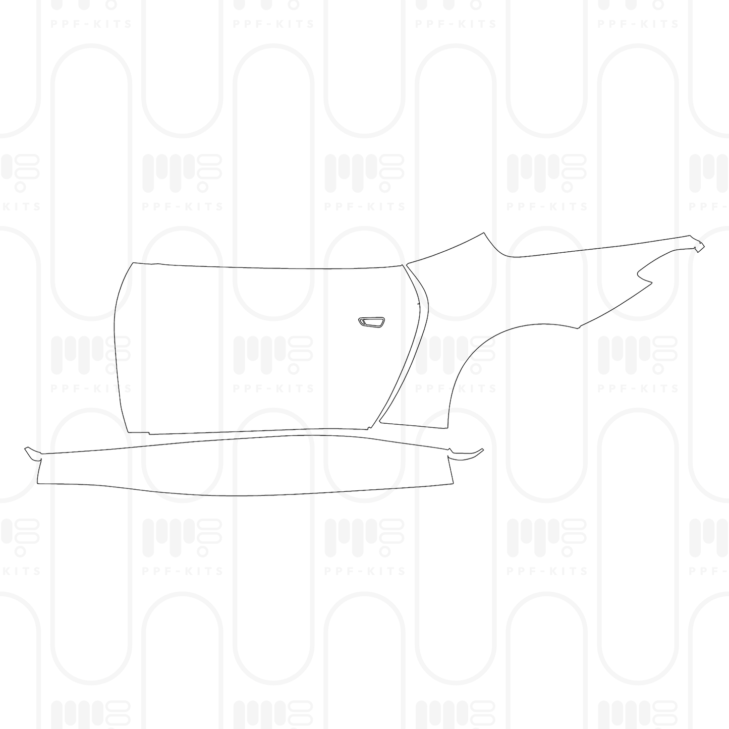 Pre-Cut PPF Ferrari Roma Spider 2025