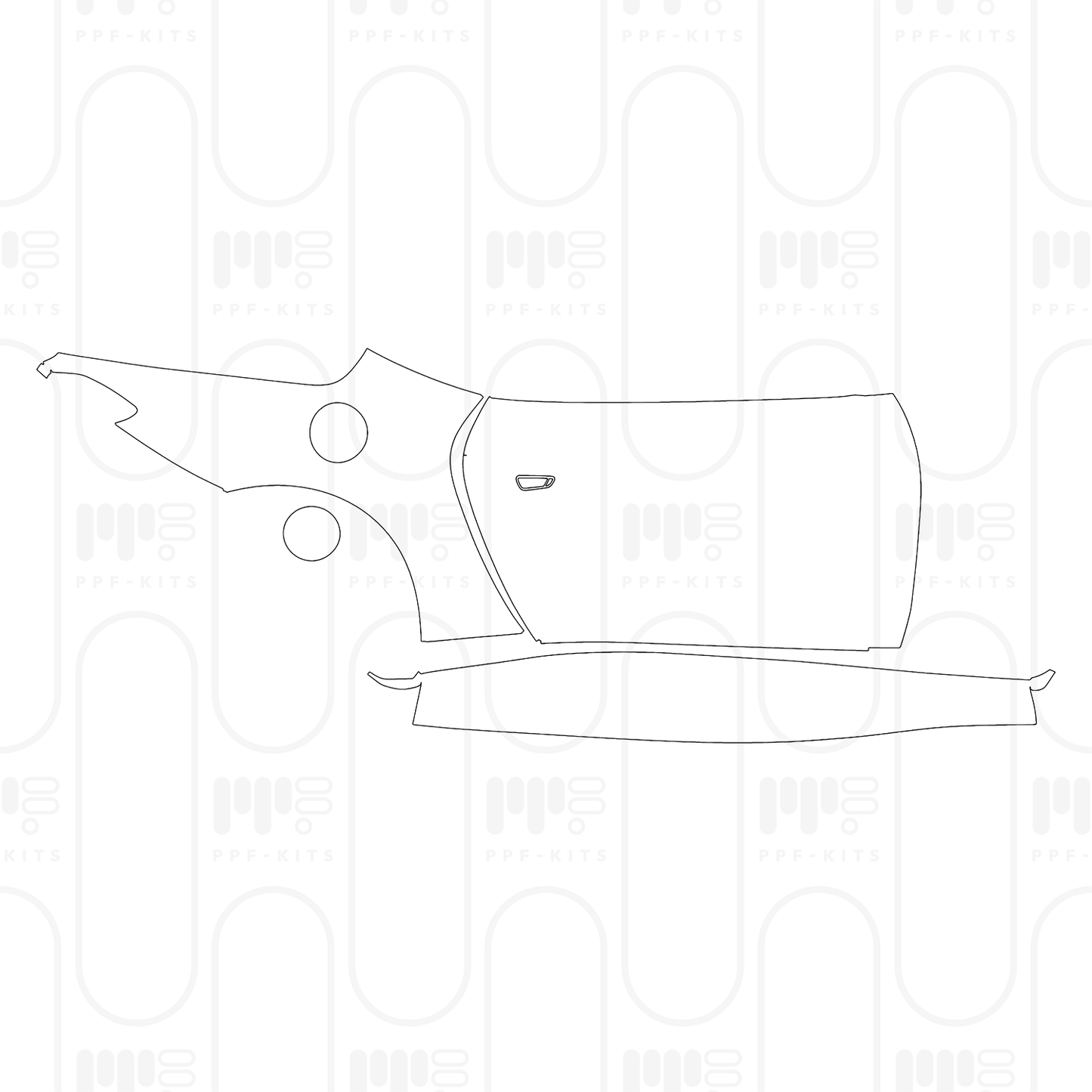 Pre-Cut PPF Ferrari Roma Spider 2025