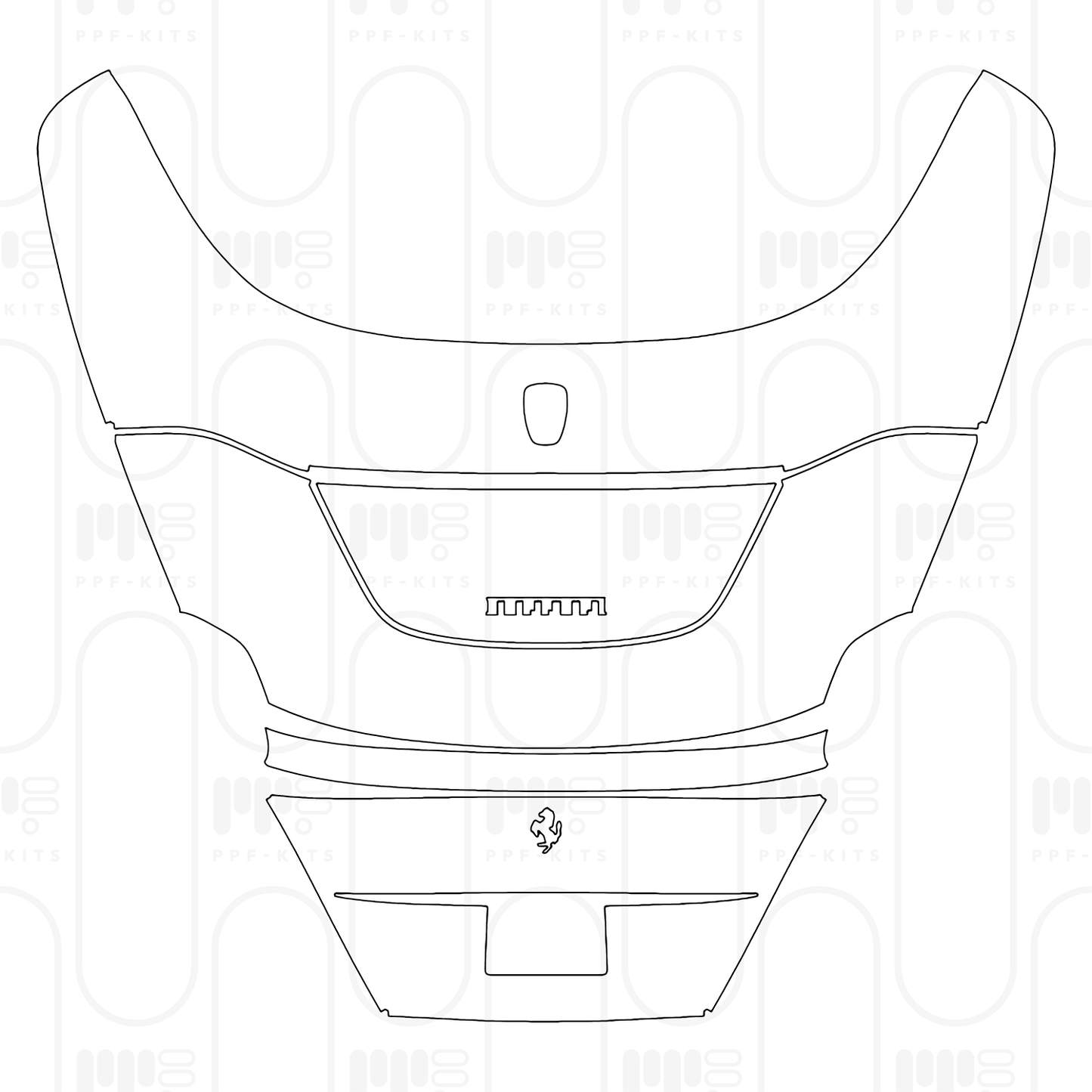 Pre-Cut PPF Ferrari Roma Spider 2025