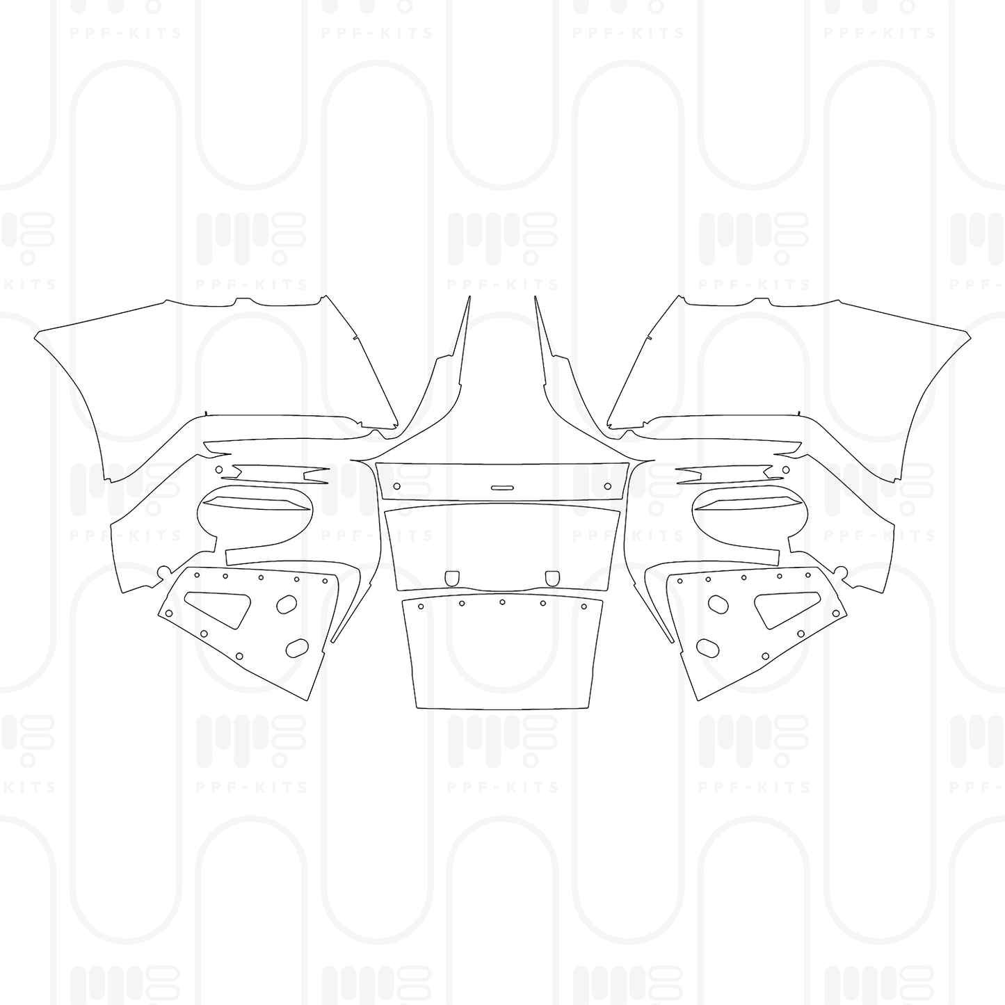 Pre-Cut PPF Ferrari Roma Spider 2025