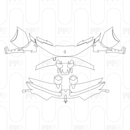 Pre-Cut PPF Ferrari SF90 XX Stradale 2025