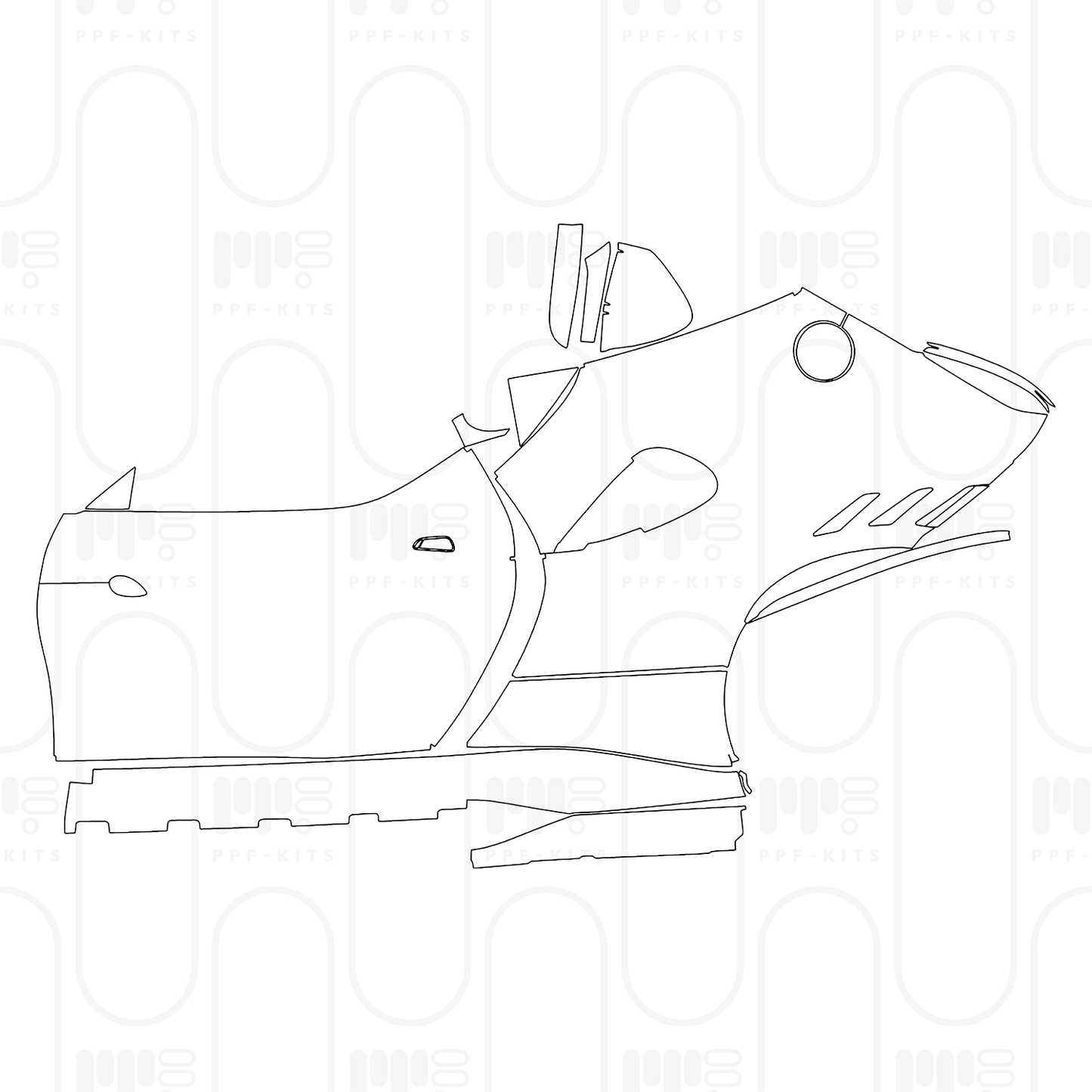 Pre-Cut PPF Ferrari SF90 XX Stradale 2025