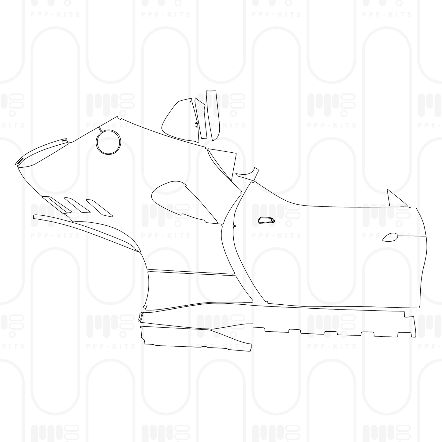 Pre-Cut PPF Ferrari SF90 XX Stradale 2025