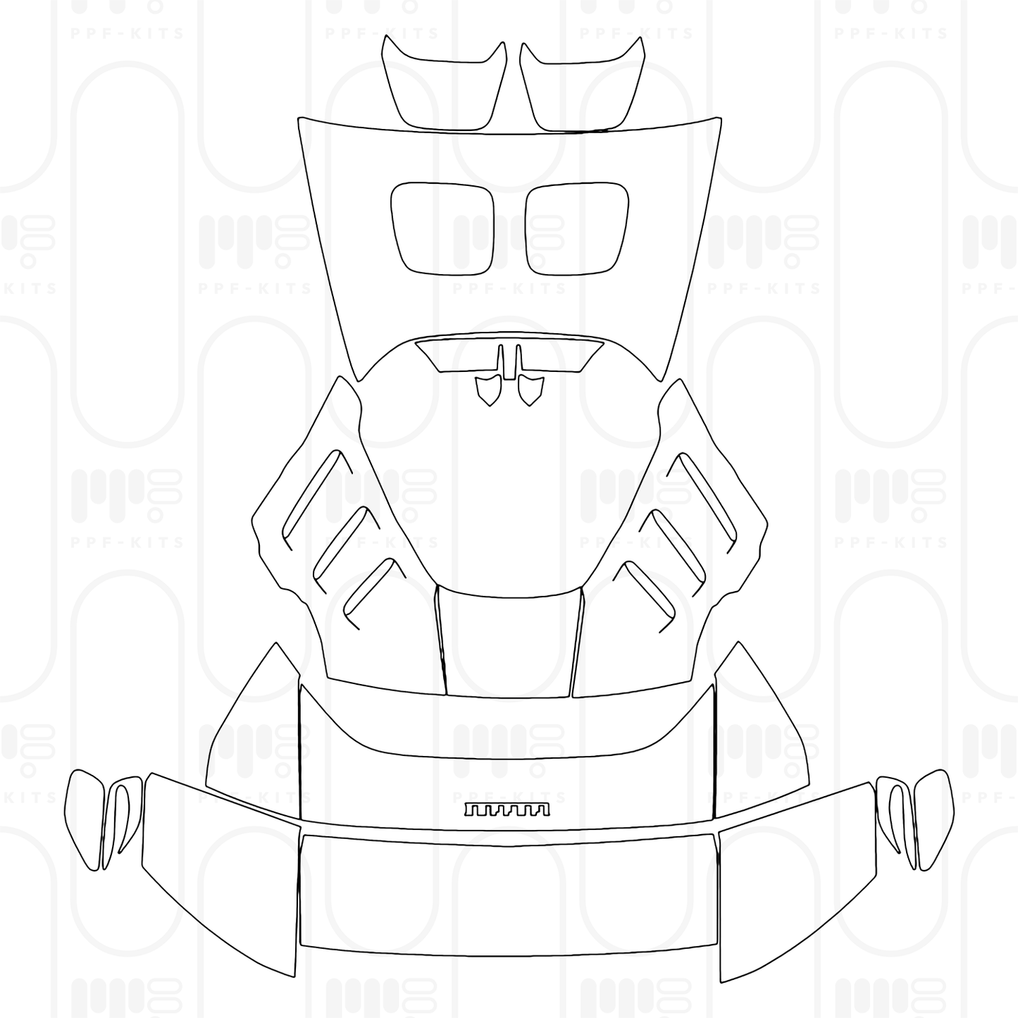 Pre-Cut PPF Ferrari SF90 XX Stradale 2025