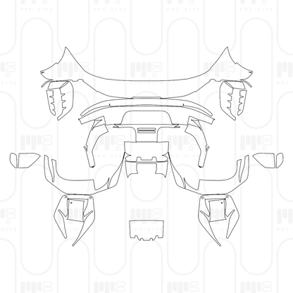 Pre-Cut PPF Ferrari SF90 XX Stradale 2025