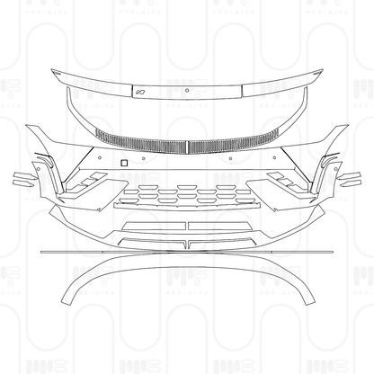 Pre-Cut PPF Hyundai IONIQ 5 N 2024