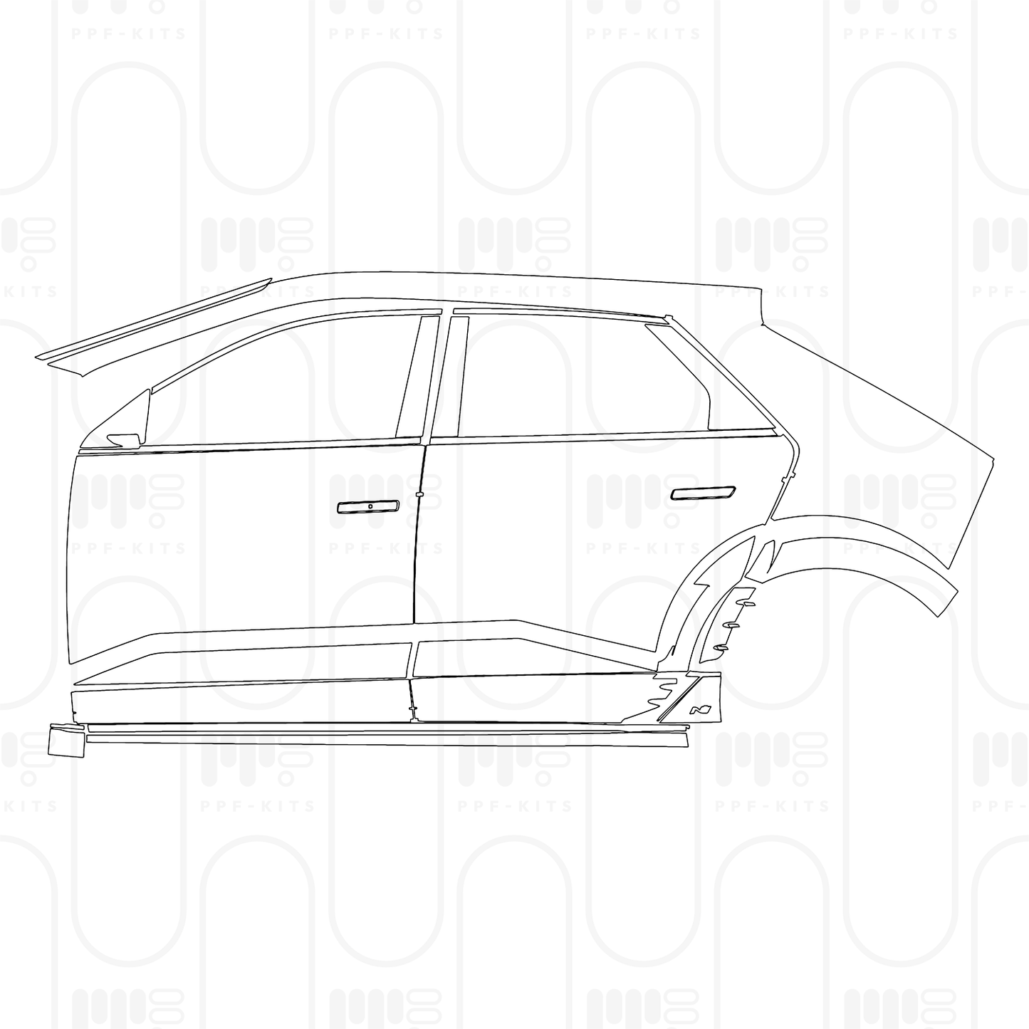 Pre-Cut PPF Hyundai IONIQ 5 N 2024