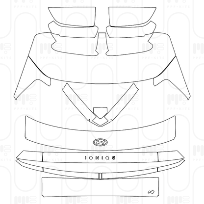 Pre-Cut PPF Hyundai IONIQ 5 N 2024