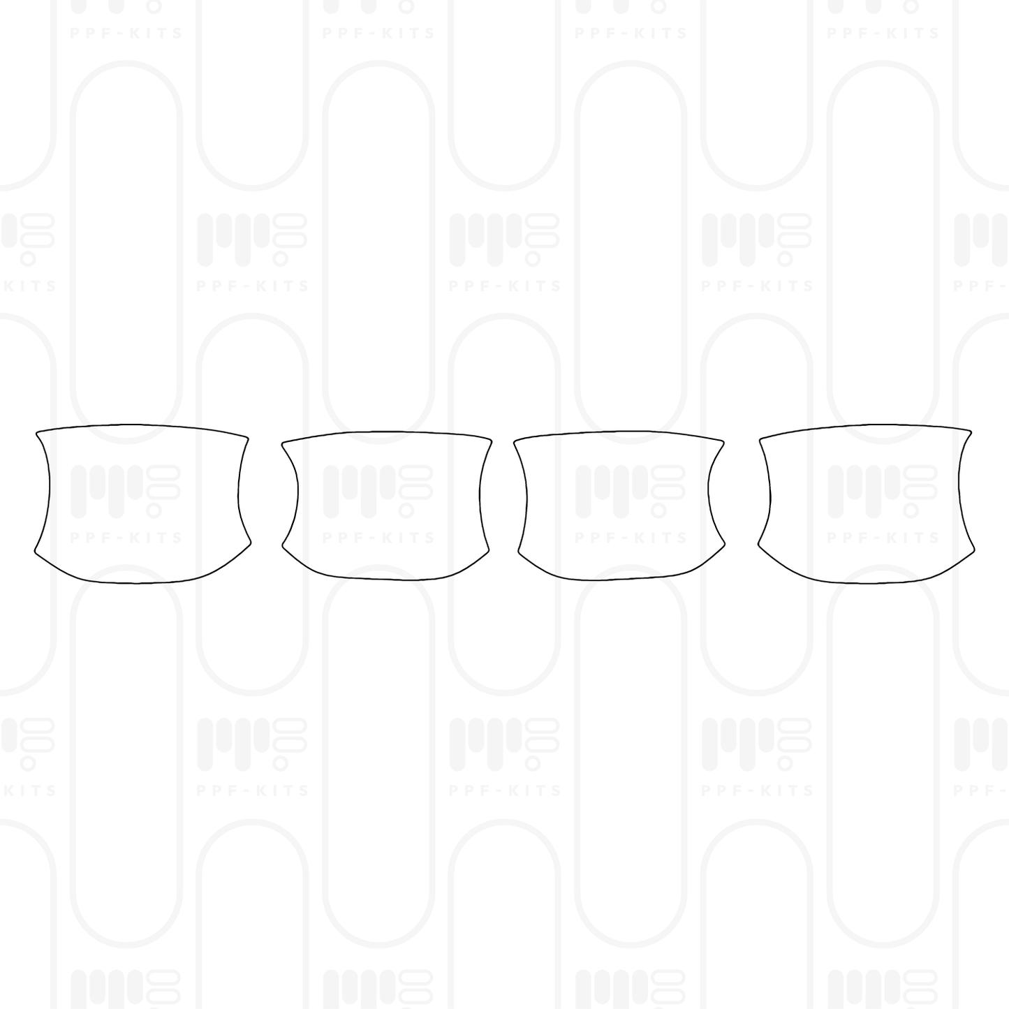 Pre-Cut PPF Hyundai Kona Electric SE 2024