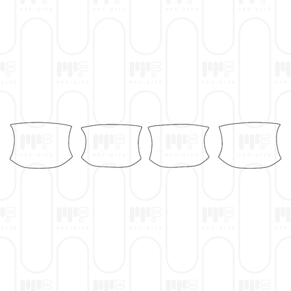 Pre-Cut PPF Hyundai Kona Electric SE 2024