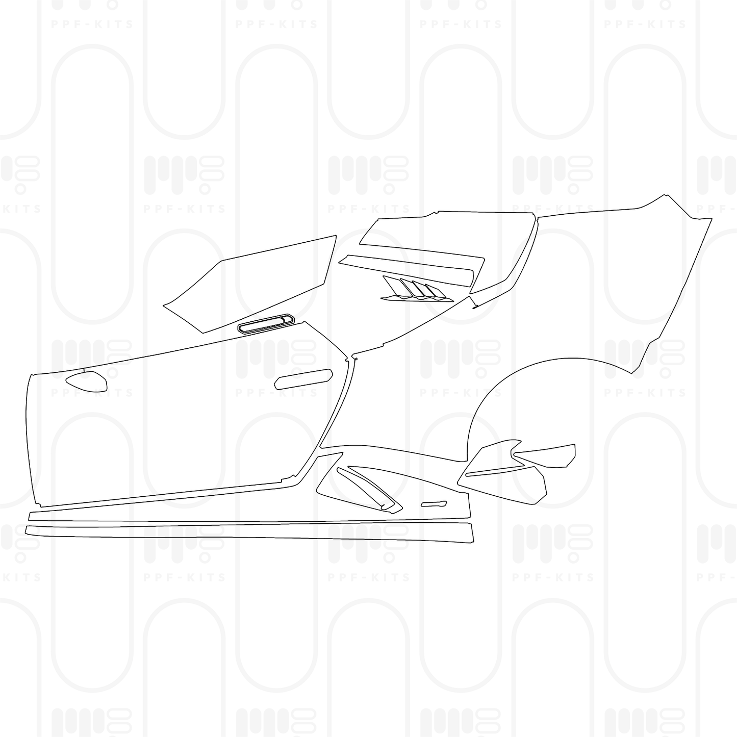 Pre-Cut PPF Lamborghini Huracan Tecnica 2024