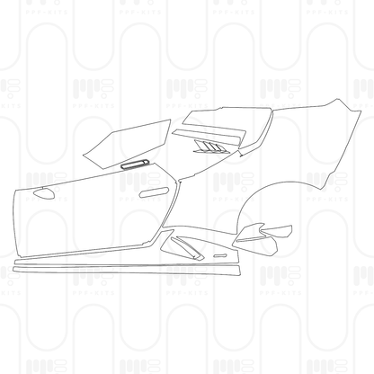 Pre-Cut PPF Lamborghini Huracan Tecnica 2024