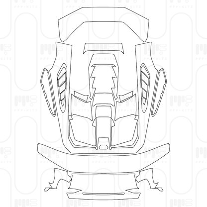Pre-Cut PPF Lamborghini Huracan Tecnica 2024