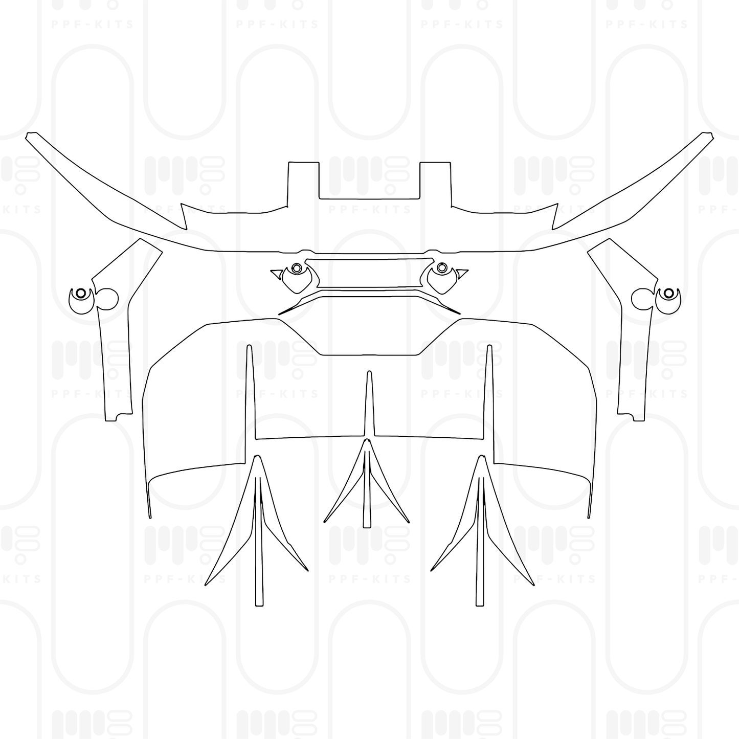 Pre-Cut PPF Lamborghini Huracan Tecnica 2024