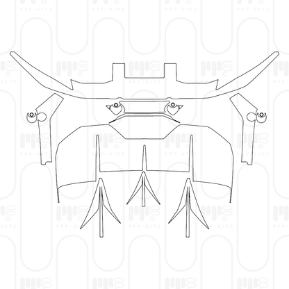 Pre-Cut PPF Lamborghini Huracan Tecnica 2024