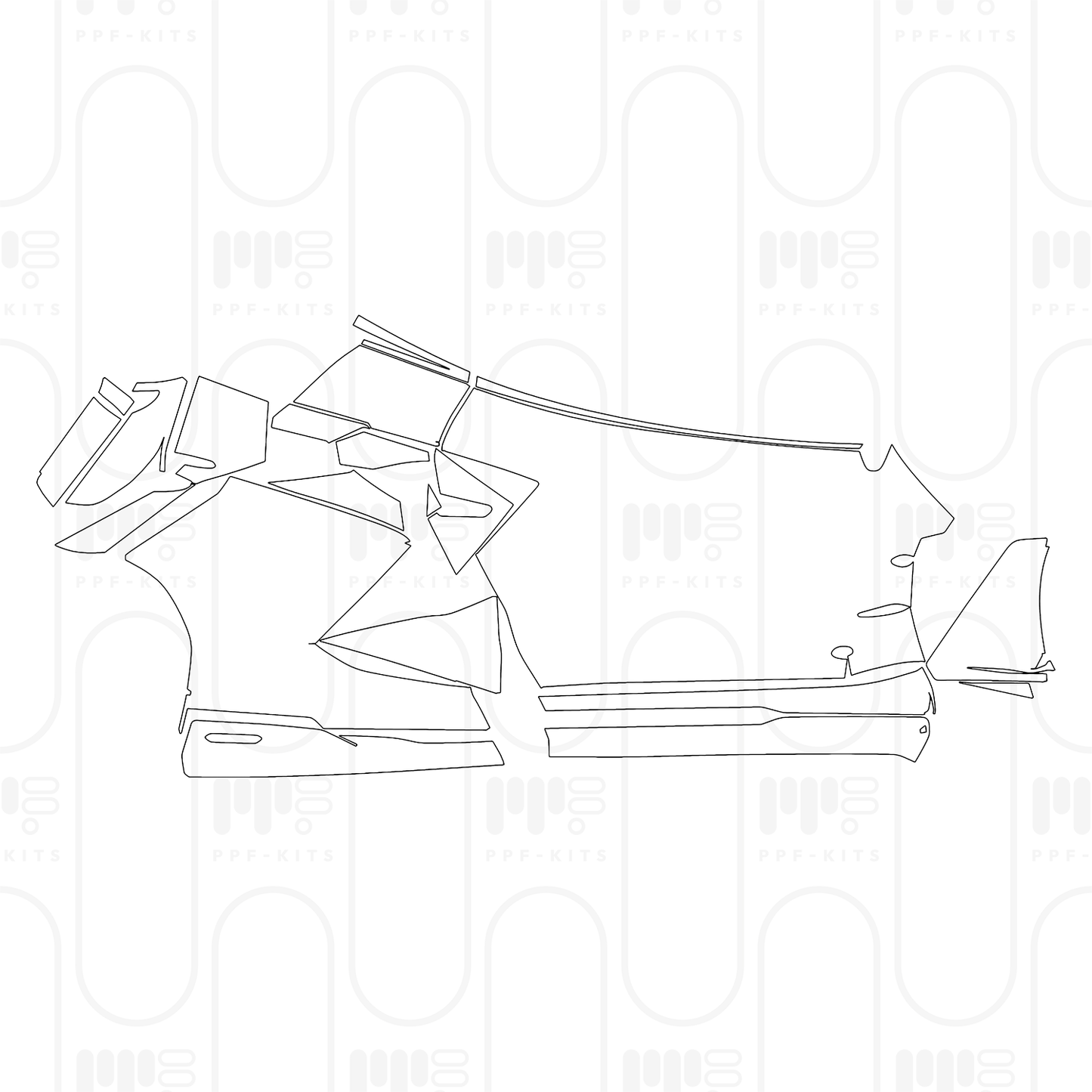Pre-Cut PPF Lamborghini Revuelto 2025