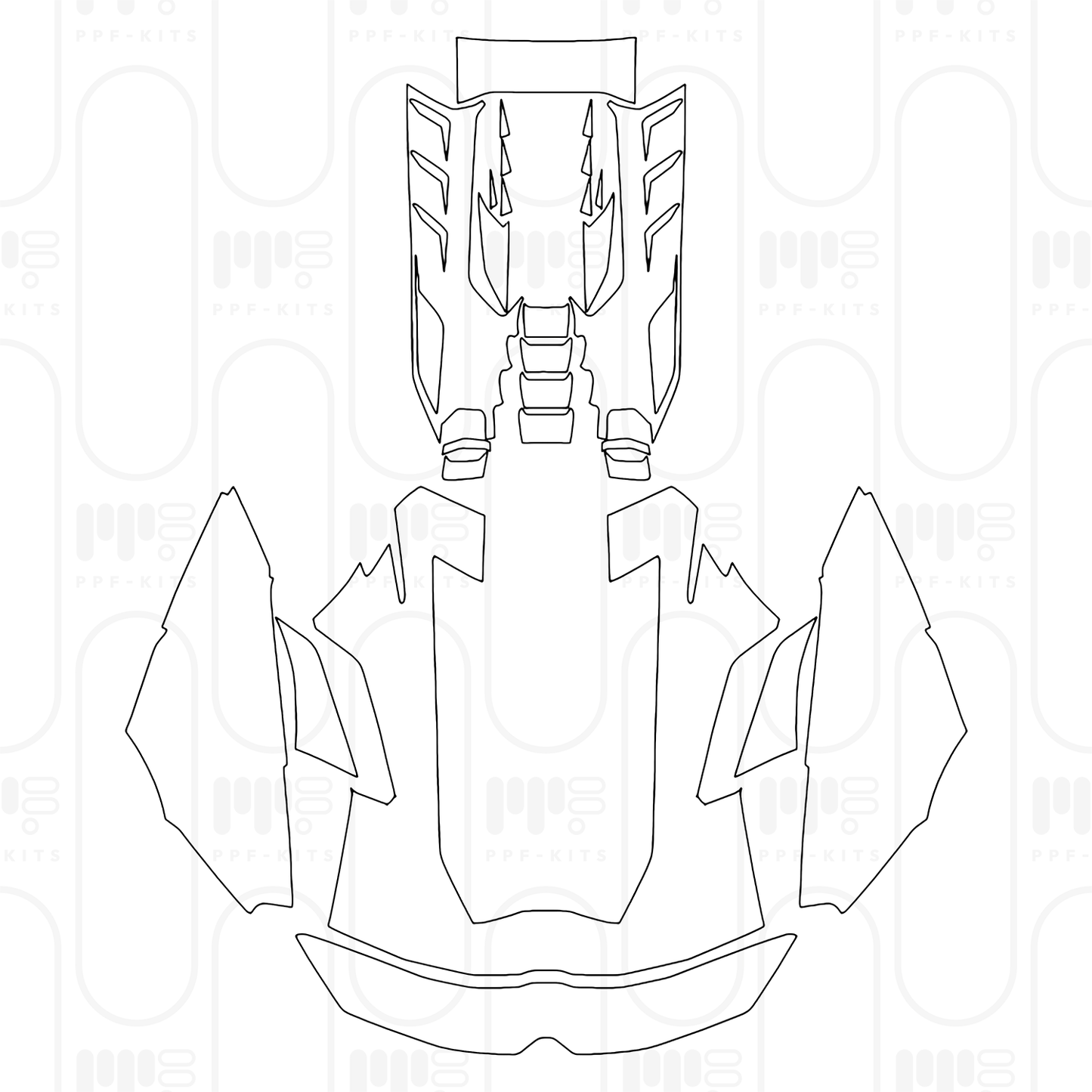Pre-Cut PPF Lamborghini Revuelto 2025