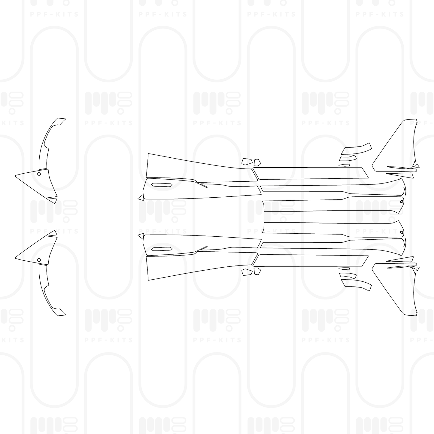 Pre-Cut PPF Lamborghini Revuelto 2025