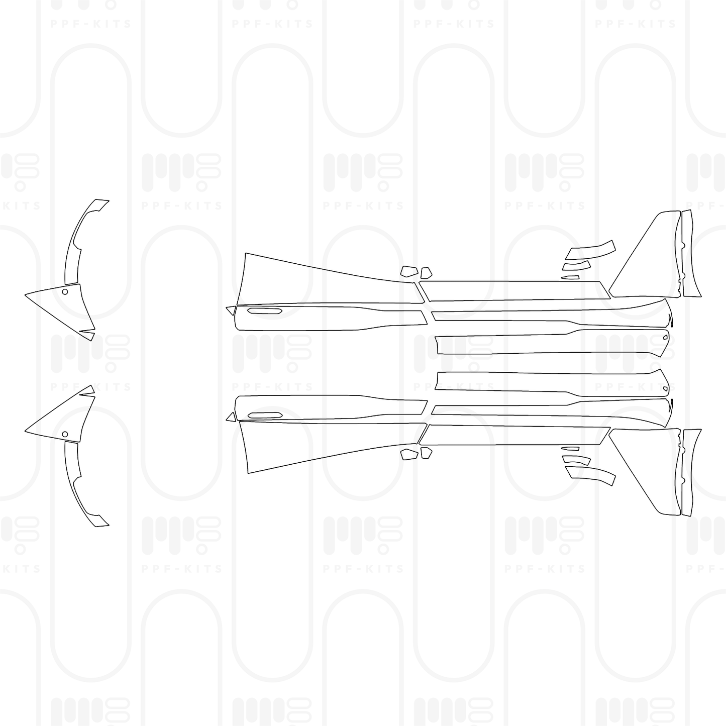 Pre-Cut PPF Lamborghini Revuelto 2025