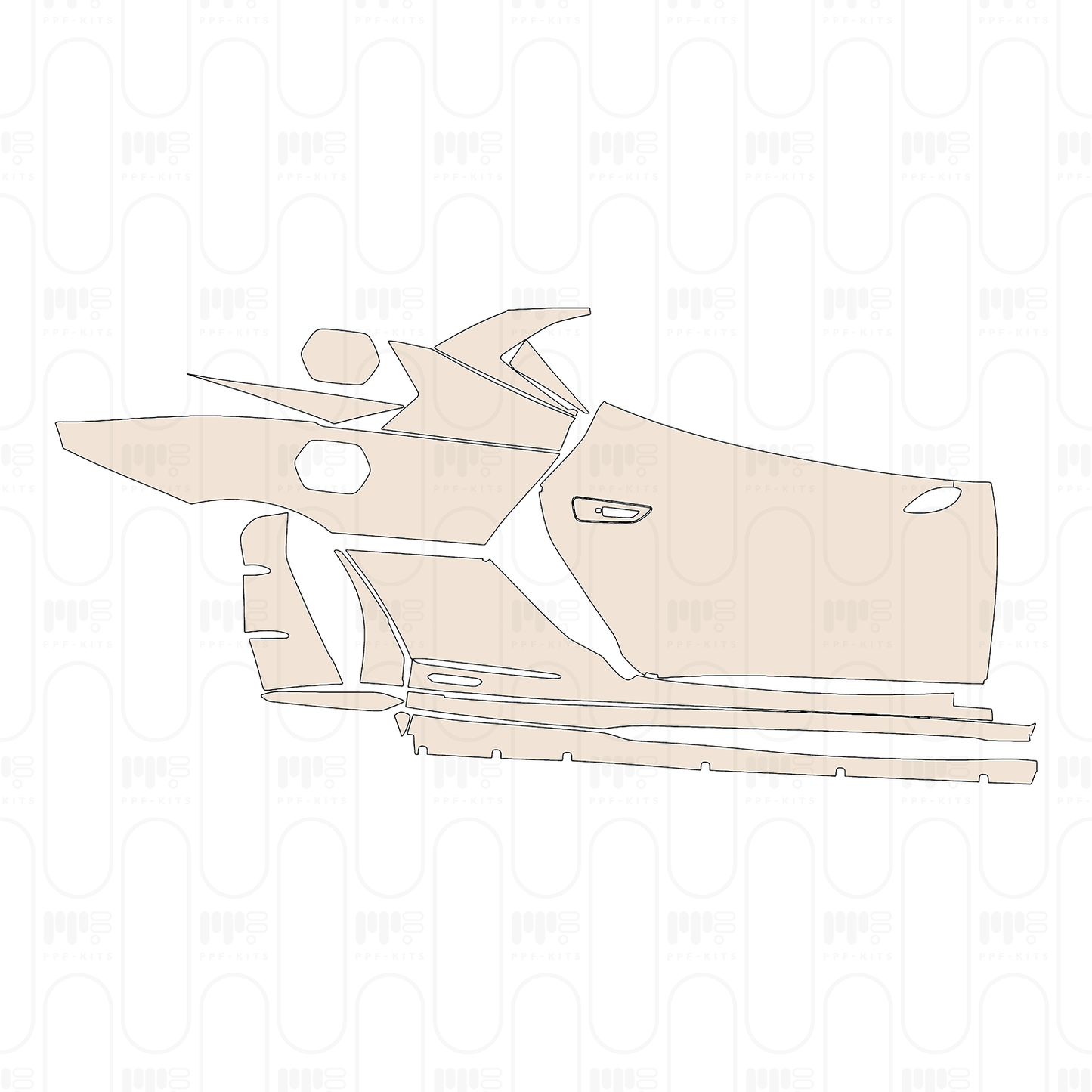 Pre-Cut PPF Lamborghini Temerario 2025