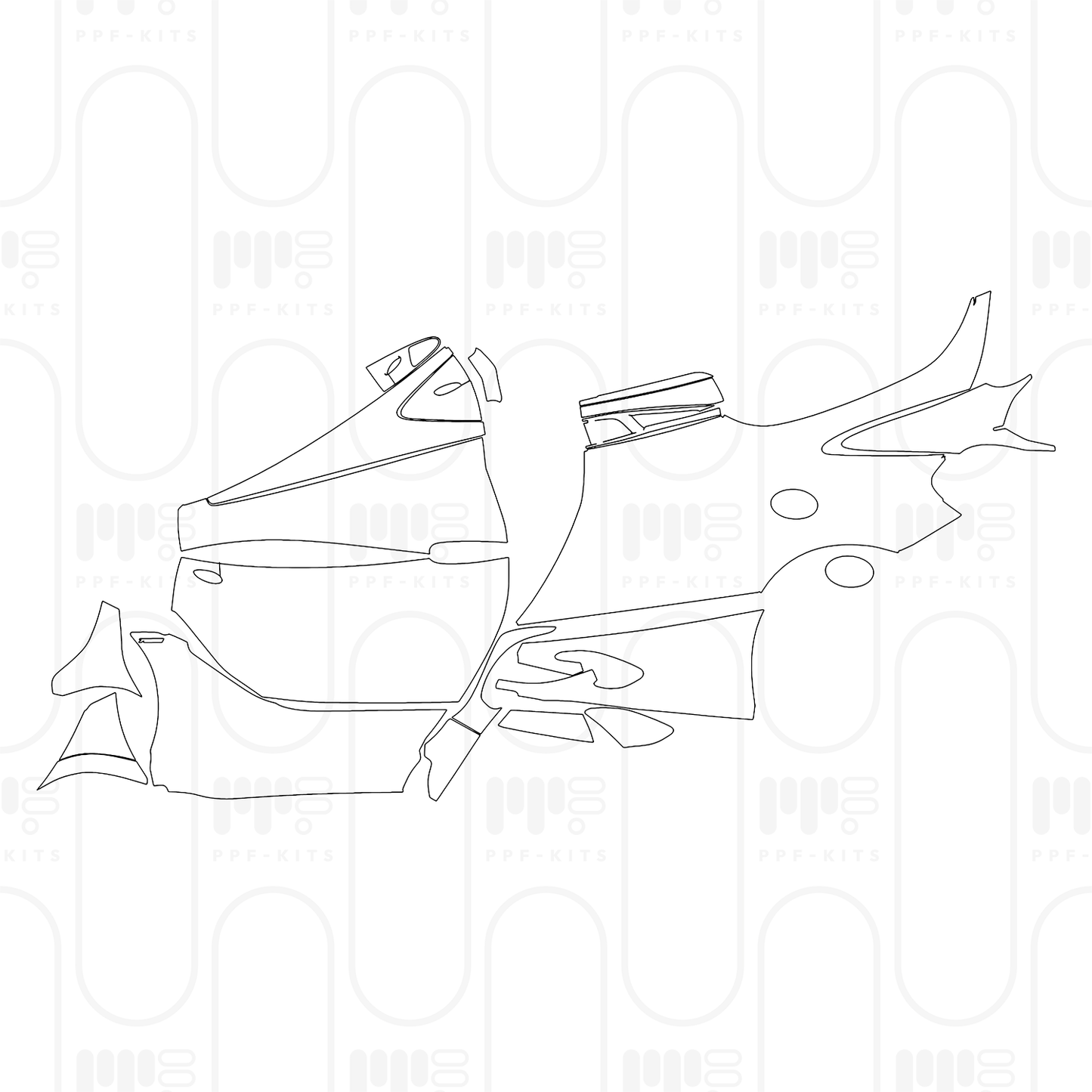 Pre-Cut PPF McLaren 750S Spider 2024