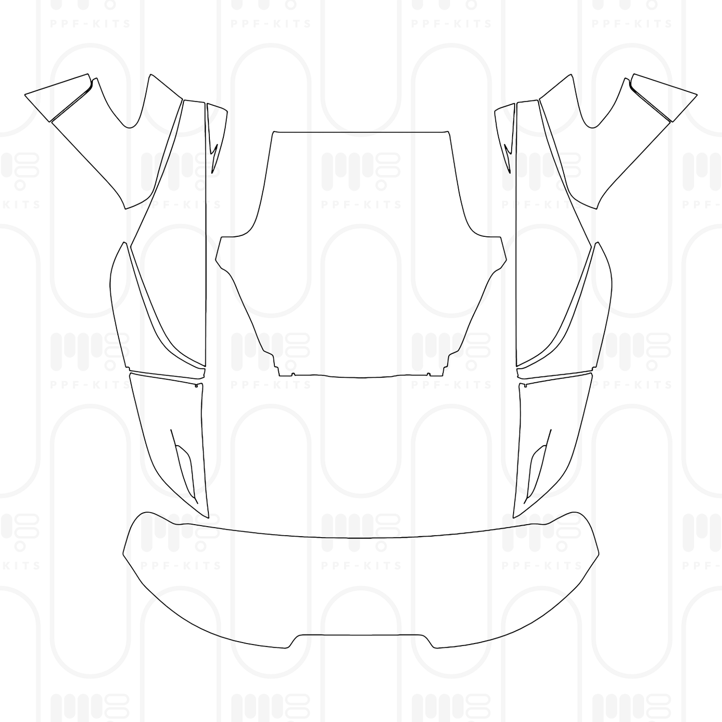 Pre-Cut PPF McLaren 750S Spider 2024