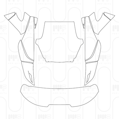 Pre-Cut PPF McLaren 750S Spider 2024