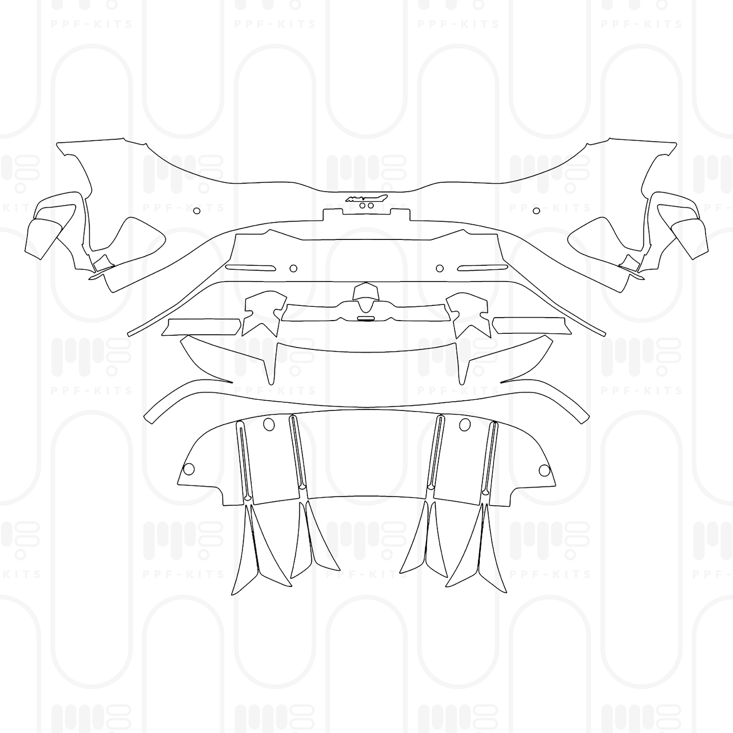 Pre-Cut PPF McLaren 750S Spider 2024