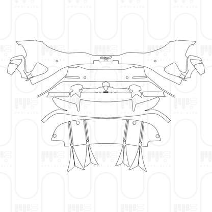 Pre-Cut PPF McLaren 750S Spider 2024