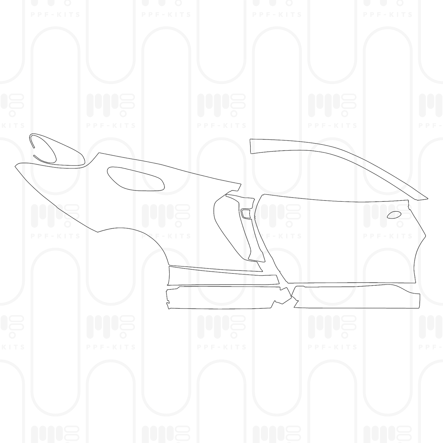 Pre-Cut PPF McLaren GT 2025