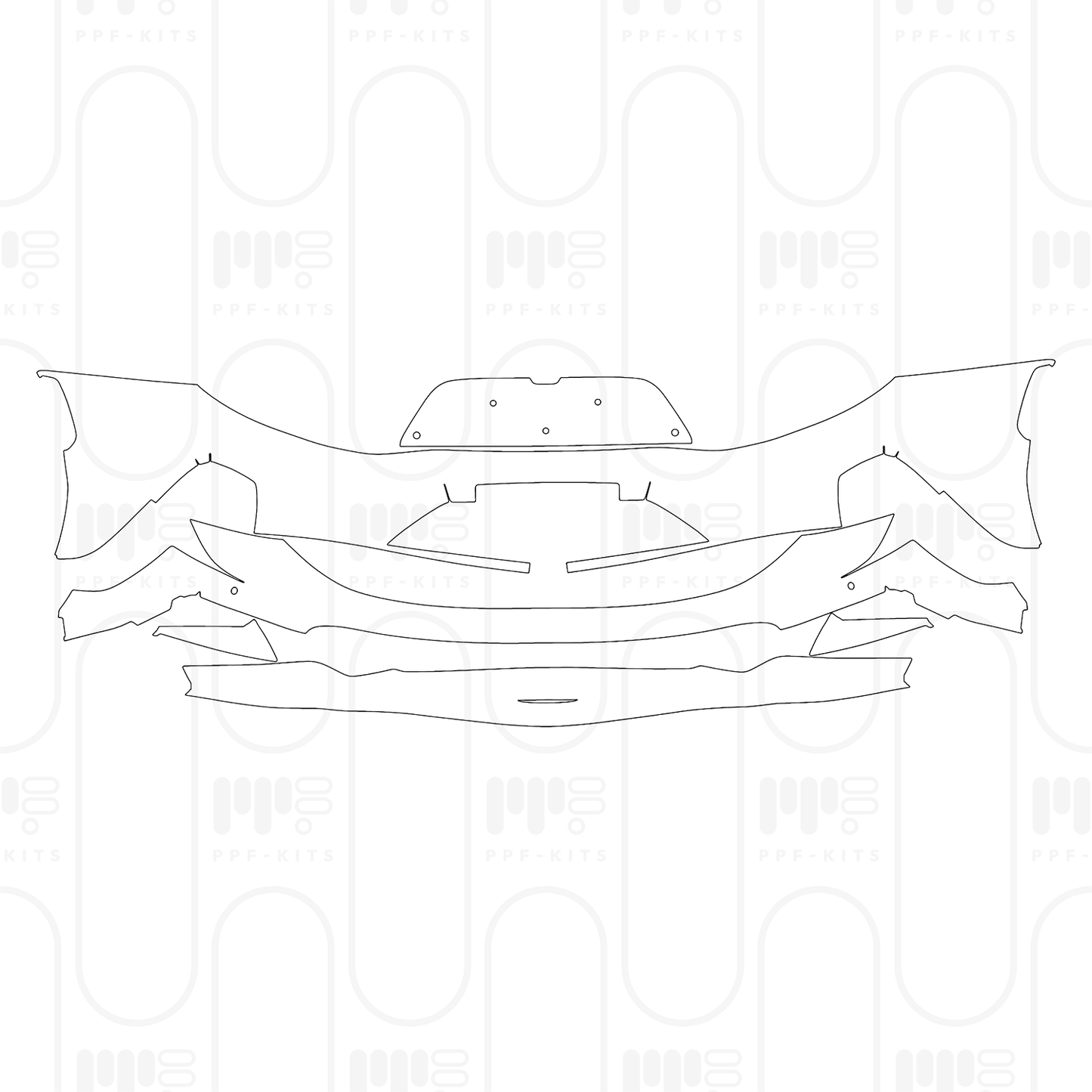 Pre-Cut PPF McLaren GT 2025