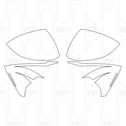 Pre-Cut PPF Mercedes-Benz C Class Estate Base 2025