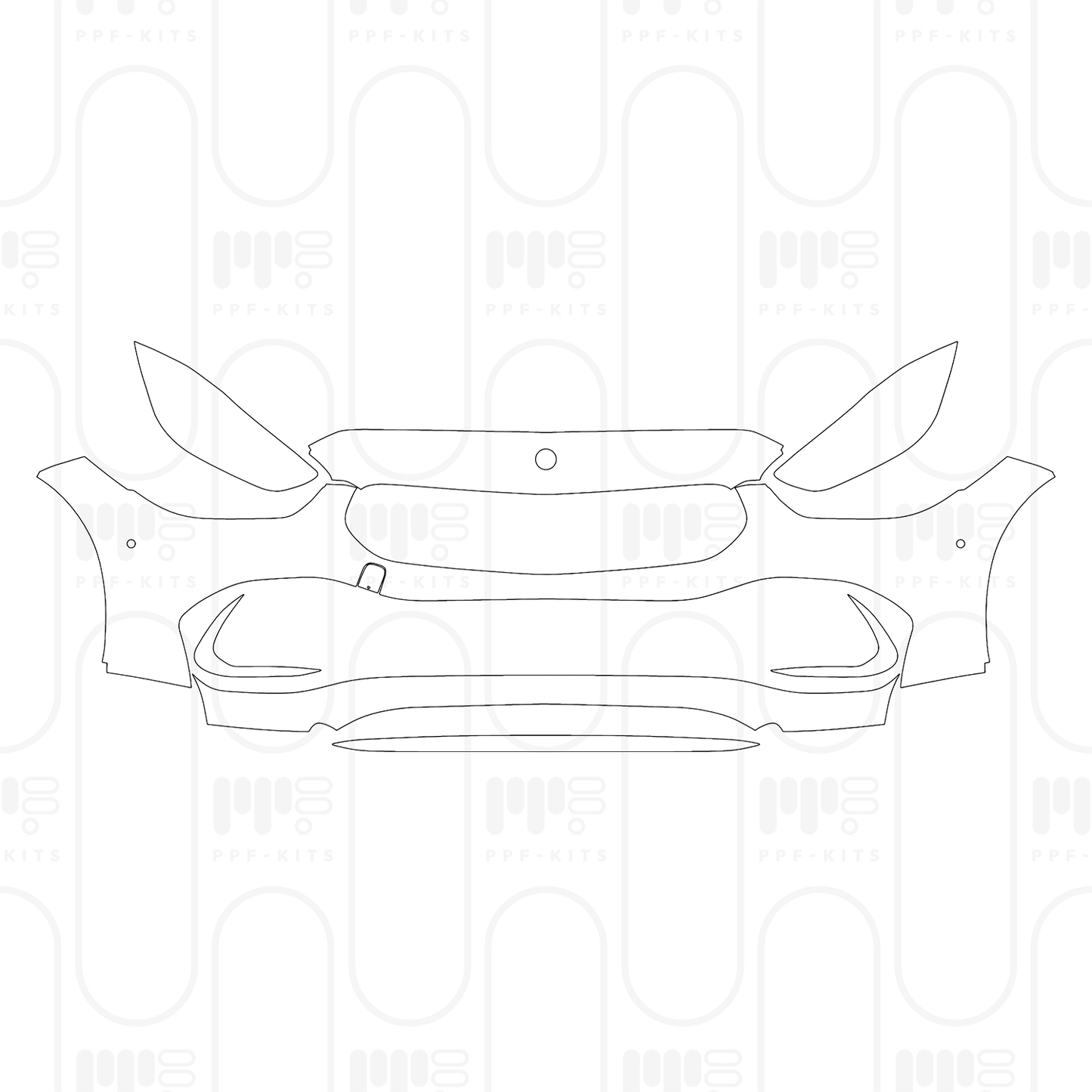 Pre-Cut PPF Mercedes-Benz C Class Estate Base 2025