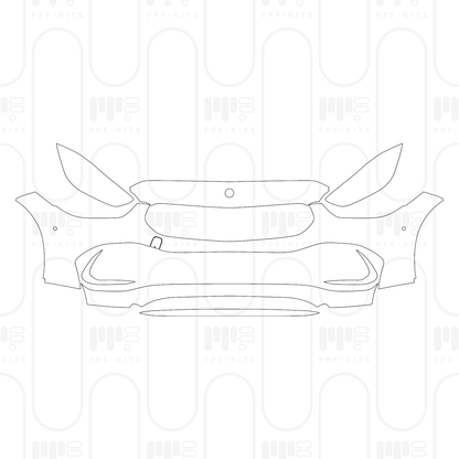 Pre-Cut PPF Mercedes-Benz C Class Estate Base 2025