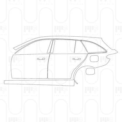 Pre-Cut PPF Mercedes-Benz C Class Estate Base 2025