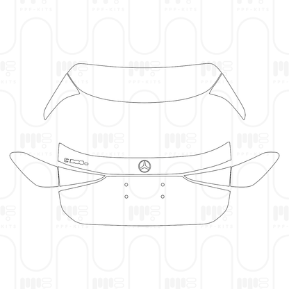 Pre-Cut PPF Mercedes-Benz C Class Estate Base 2025