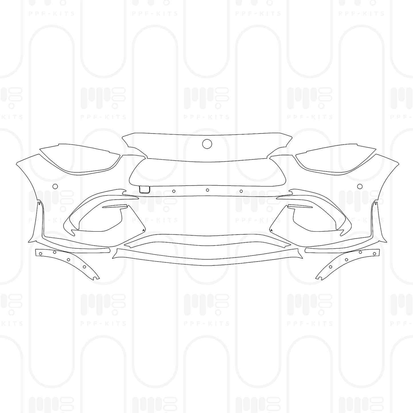Pre-Cut PPF Mercedes-Benz C Class Estate AMG C63 S e Performance 2024