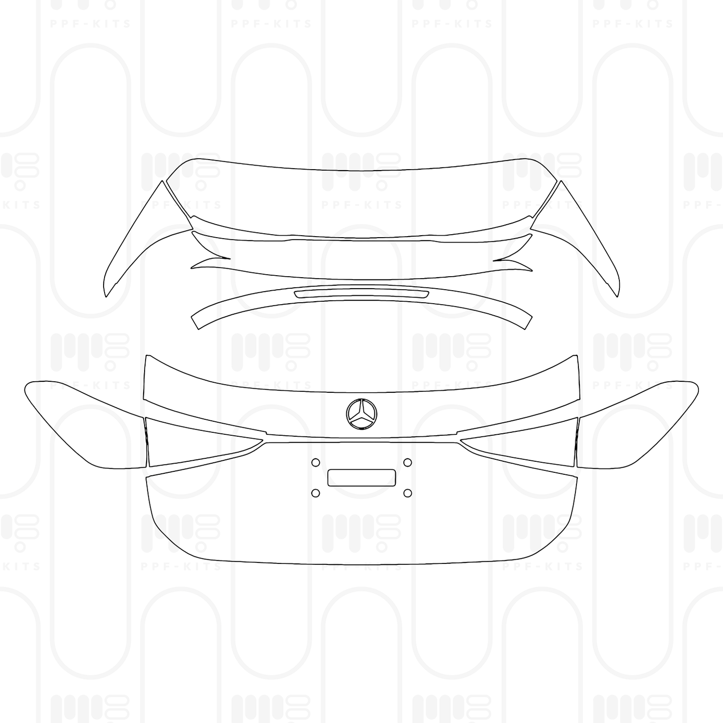 Pre-Cut PPF Mercedes-Benz C Class Estate AMG C63 S e Performance 2024