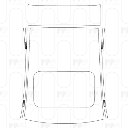 Pre-Cut PPF Mercedes-Benz C Class Sedan AMG C63 S e Performance 2024