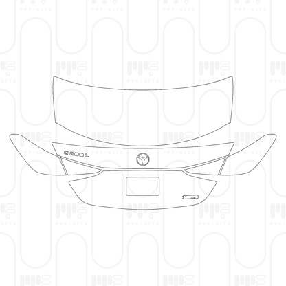 Pre-Cut PPF Mercedes-Benz C Class Sedan Base Extended Wheelbase 2025