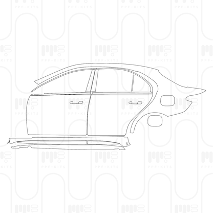 Pre-Cut PPF Mercedes-Benz C Class Sedan AMG C63 S e Performance 2024