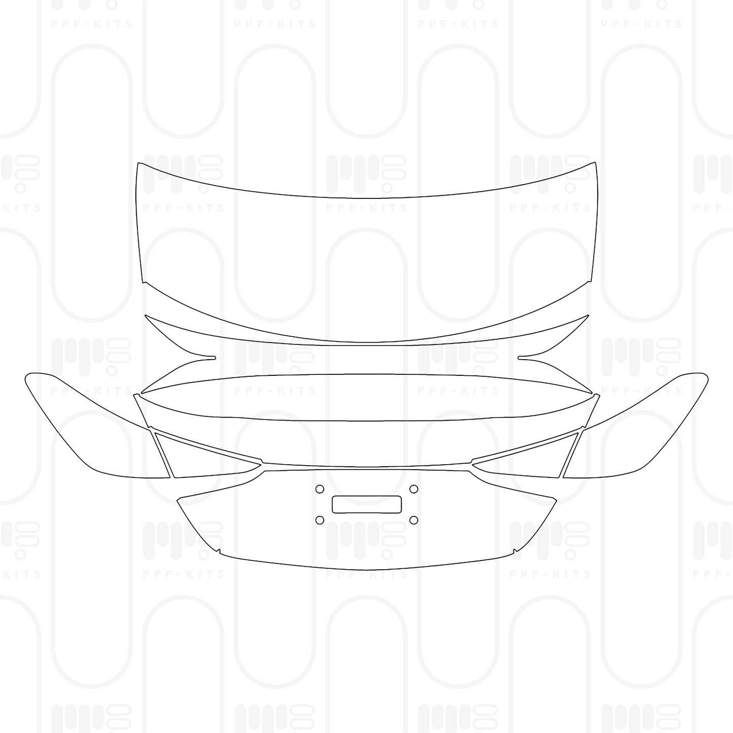 Pre-Cut PPF Mercedes-Benz C Class Sedan AMG C63 S e Performance 2024