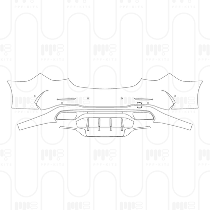 Pre-Cut PPF Mercedes-Benz C Class Sedan AMG C63 S e Performance 2024